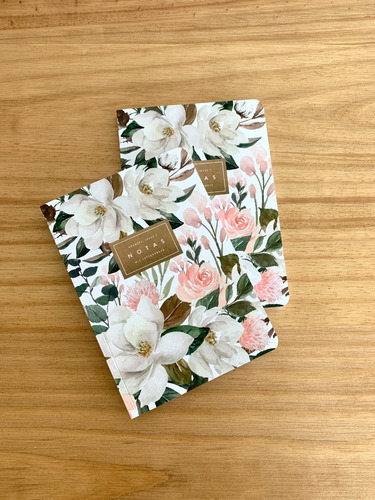 Cuaderno Rayado Magnolia A5 - Mil Letterpress