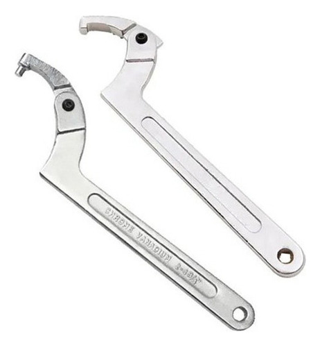 Llave Ajustable De Llave De Gancho De Bicicleta De 19-51 Mm Color Fix