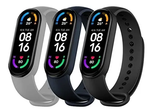 Malla De Goma Violeta Siliconada Reloj Smartwatch Xiaomi Mi Band 7 - XIAOMI  SMART FITNESS WATCH - Megatone