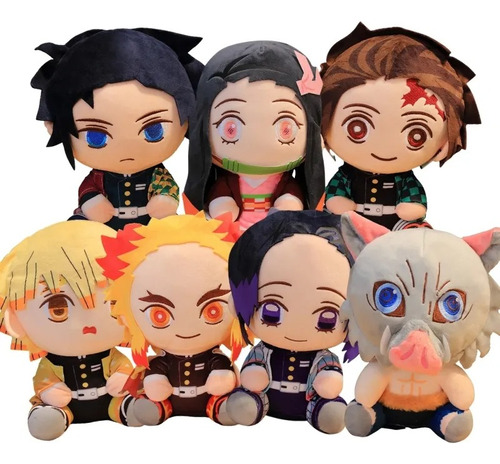 Peluche Demon Slayer - Kimetsu No Yaiba 15 Cm Varios Modelos