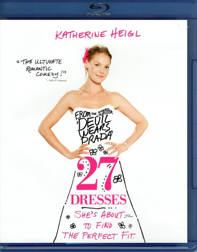 27 Bodas Dresses Katherine Heigl Importada Pelicula Blu-ray