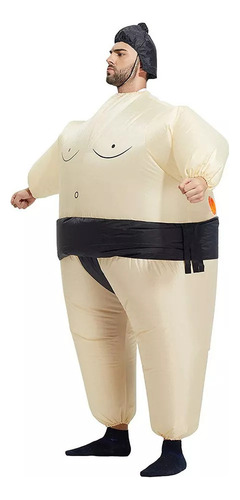 Disfraz Inflable De Luchador De Sumo Fiesta De Halloween