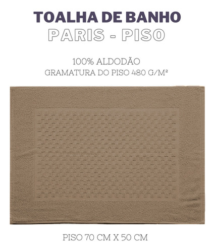 Roupa De Cama Box Kit Suíte Queen 08 Peças + Jogo De Banho Marrom-claro Avelã / Cogumelo