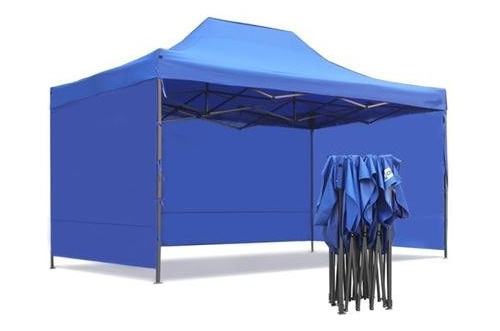 Carpa Toldo 3x4.5 Reforzado Plegable Impermeable Con Paredes