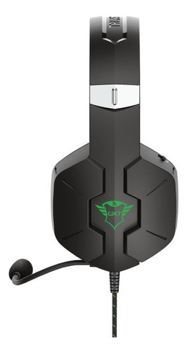 Audífonos Gamer Trust Gxt 323x Carus Negro