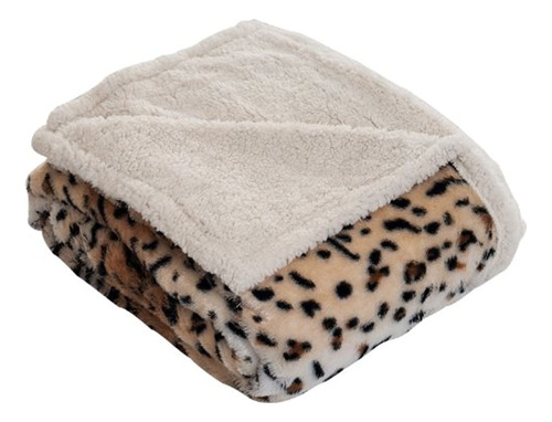 Lavish Home Tiger Manta-fleece Sherpa