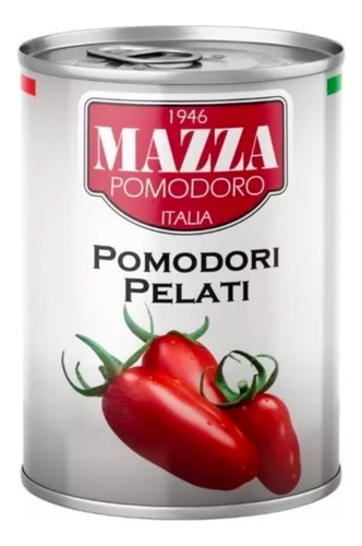 Lata Pomodori Pelati Mazza 400gr.