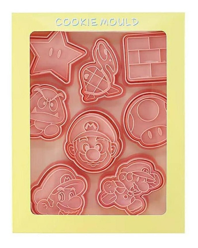 Molde De Galletas Super Mario