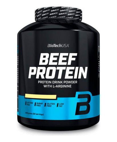 Beef Protein Con Arginina Y Glutamina 60serv Vainilla Canela