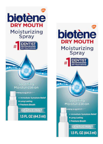 Pack De 2 Spray Bucal Hidratante 1.5 Onzas Biotene