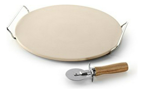 Nordic Ware, Tan Pizza Stone Set