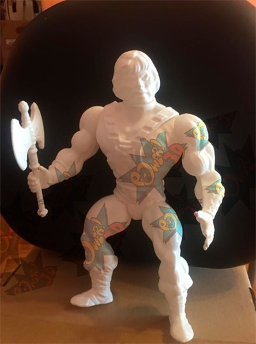 Muñeco He-man 3d De 30cm Giant Para Pintar Articulado 