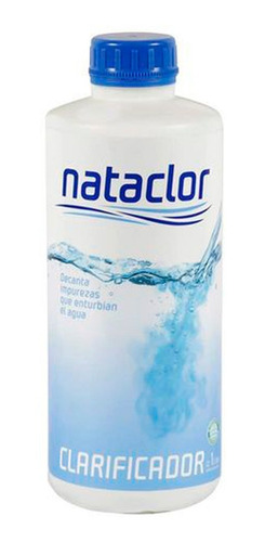 Clarificador Nataclor Cloro Liquido Para Pileta X 1 Litro