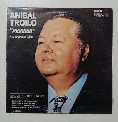 Vinilo Anibal Troilo - Mas Alla... Bandoneon Excelente