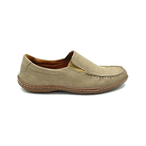 Zapatos Hombre Mocasín Cuero Suela Febo Cocidos Mdz 354