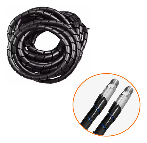 Mangueira Para Lava Jatos Alta Pressao 1/2 Com Protetor 10mt