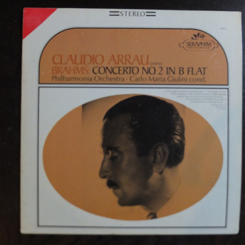 Vinilo  Claudio Arrau Brahms Concerto N° 2 In B Flat