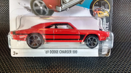 Priviet Dodge Charger 500  69 Rojo Hot Wheels Hw