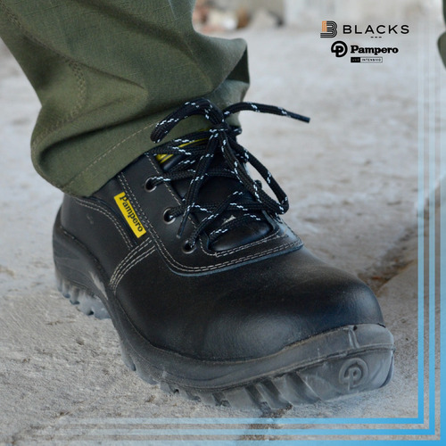 Imagen 5 de 7 de Zapatos De Seguridad Pampero C/ Puntera De Acero Art.609