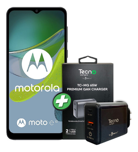 Motorola E13 64gb + Cargador