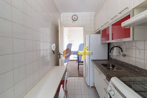 Imagem 12 de 21 de Apto Mobiliado Com 2 Dormitórios Para Alugar, 50 M² Por R$ 2.600/mês - Chácara Santo Antônio (zona Sul) - São Paulo/sp - Ap1143