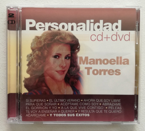 Manoella Torres: Personalidad ( Cd + Dvd ) Usados