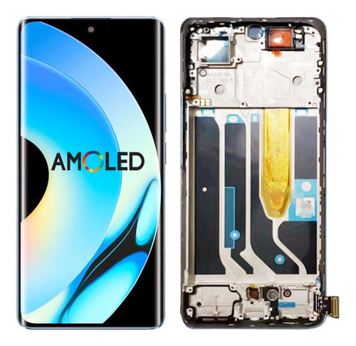 Pantalla Amoled Con Marco For Realme 10 Pro+ Plus Rmx3686