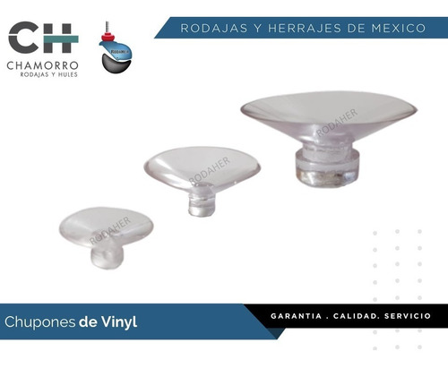 Regatón Tapón Para Andadera De 1 Contenido (100 Piezas)