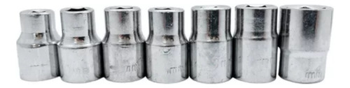Set De Ratchet Mando Y Dados 10-11-12-13-15-17-19mm 8 Pza