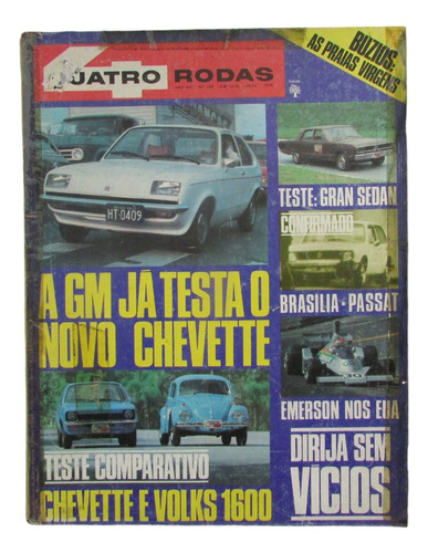 Revista Quatro Rodas - Número 189 - Abril De 1976 (2)