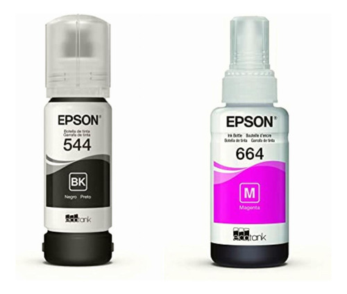 Epson Careps5820 Cartucho Dye, Negro + C13t664320-al