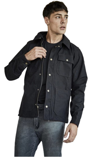 Campera Impermeable Brooklyn Amboy Goffs Protecciones Kevlar