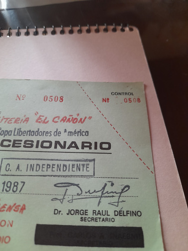 River Plate (libertadores 1987) (Usado)