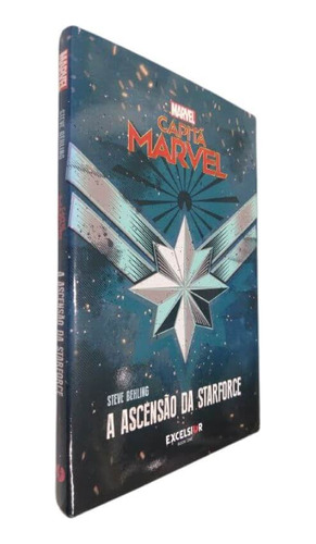 Livro Físico Capitã Marvel Steve Behling A Ascensão Da Starforce Capa Dura