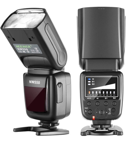 Imagen 1 de 7 de Flash Speedlite Neewer Nw550 Manual Canon Nikon