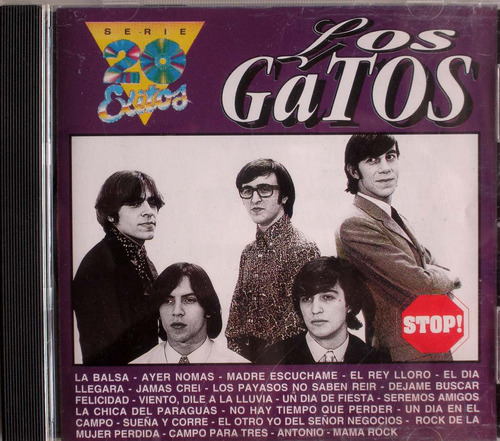 Los Gatos - Stop - Serie 20 Exitos - Cd Nacional 