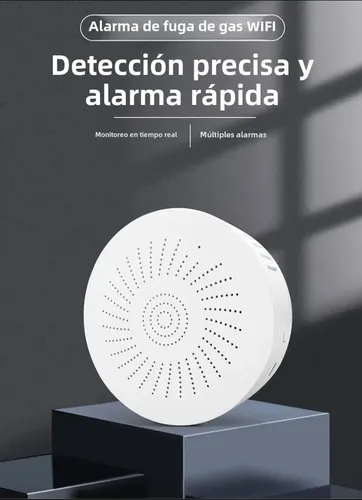Sensor Detector Gas Natural Y Glp Wifi Notificaciones Smart