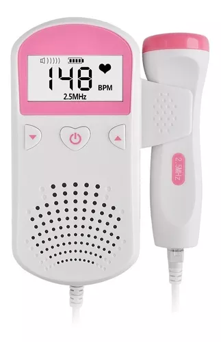 Doppler Fetal de bolsillo para bebé, Detector de latido del corazón,  Monitor de frecuencia cardíaca para embarazadas, 2MHZ, 3MHZ, 8MHZ -  AliExpress