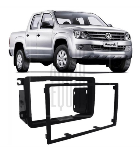 Imagen 1 de 5 de Marco Adaptador 2 Din Vw Amarok Original