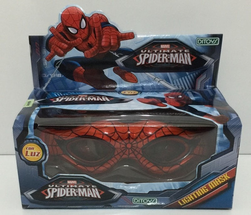 Imagen 4 de 6 de Spiderman Mascara Luminosa Ditoys Jeg 1764 El Gato