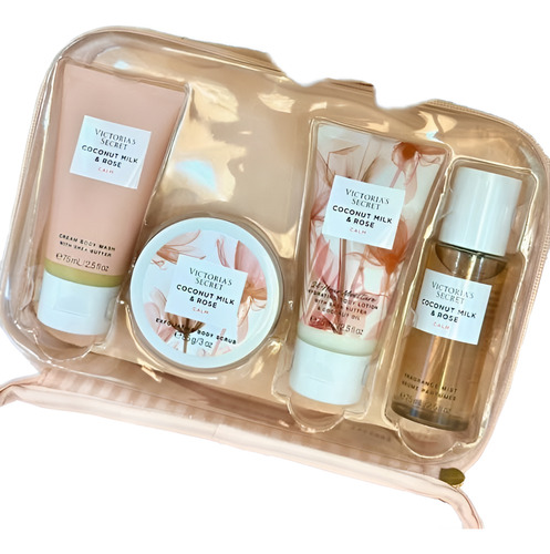 Kit De Cuidado Corporal Victoria's Secret Coconut Milk& Rose