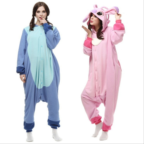 Pijama Lilo & Stitch Stitch Kigurumi De Buena Calidad [u]