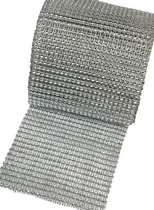 Comprar Falso Strass Plateado 24 Lineas 12 Cm De Ancho X 10 Yardas 
