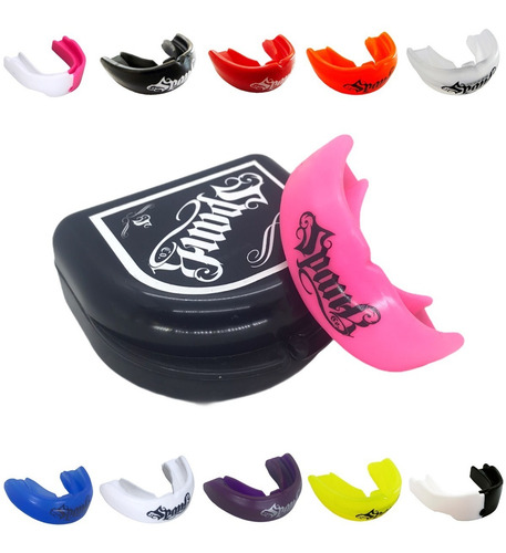 Protetor Bucal Profissional Com Estojo Arcada Superior Spank