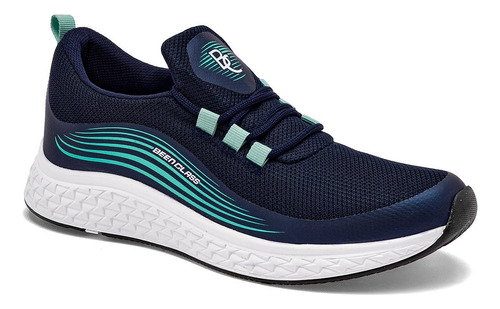 Tenis Been Class 17398 Para Mujer Color Marino E7