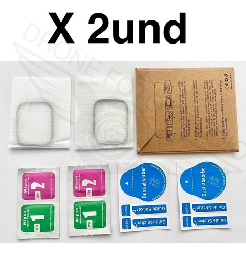 2 Und Protector Vidrio Hd Para Apple Watch Serie 3 4 5 6 7 8