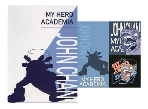 Carpeta Y Stickers My Hero Academia John Chan Bandai Japon