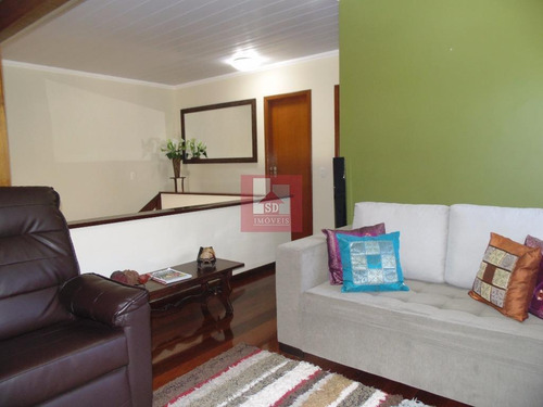 Casa Com 3 Dormitórios À Venda, 296 M² Por R$ 590.000,00 - Granja Guarani - Teresópolis/rj - Ca0476