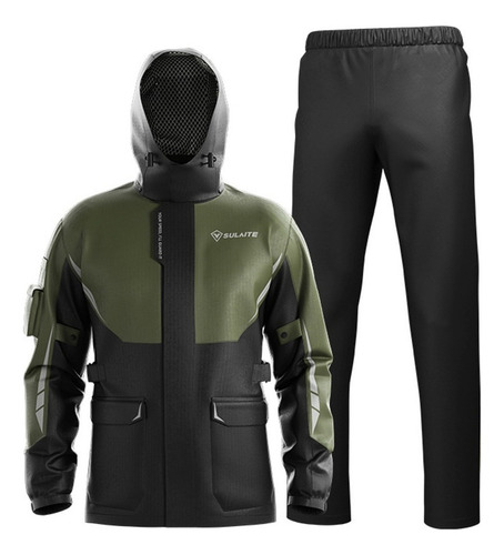 Impermeable Para Motociclista Chamarra Impermeable Hombre