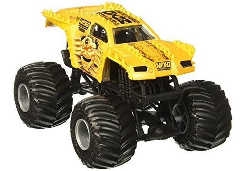 Escala Hot Wheels Monster Jam Maxd Vehicle Gold 124